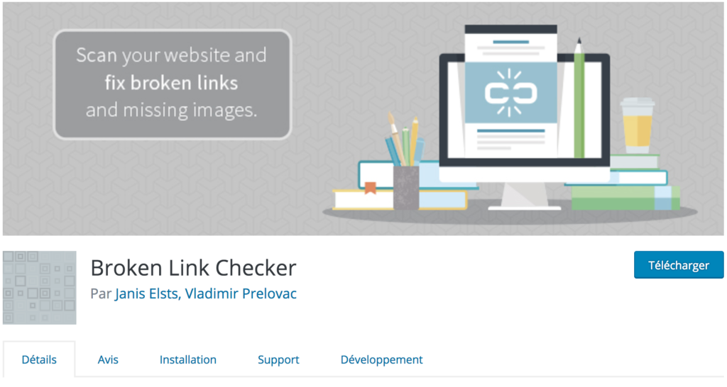 Plugins WordPress indispensables Broken Link Checker