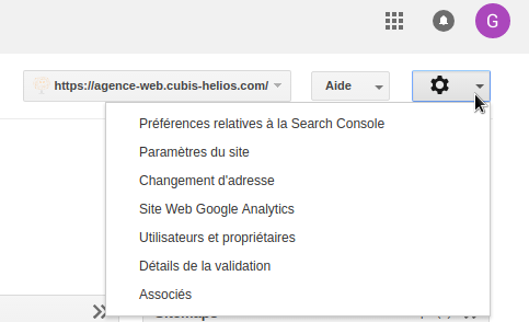 Ajouter un utilisateur dans la Search Console de Google